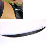 Trunk Rear Spoiler Wing For Volvo S60 T4 T5 T6 4-Door Sedan 2012-2018 Carbon Fiber Tailgate Lid Upper Splitter Decklid Flap Trim