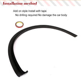 Carbon Fiber Car Wheel Eyebrow For Maserati Levante 2016 - 2019 Base Sport S Sport 4-Door Wheel Fender Flares Mudguards 4pcs/set