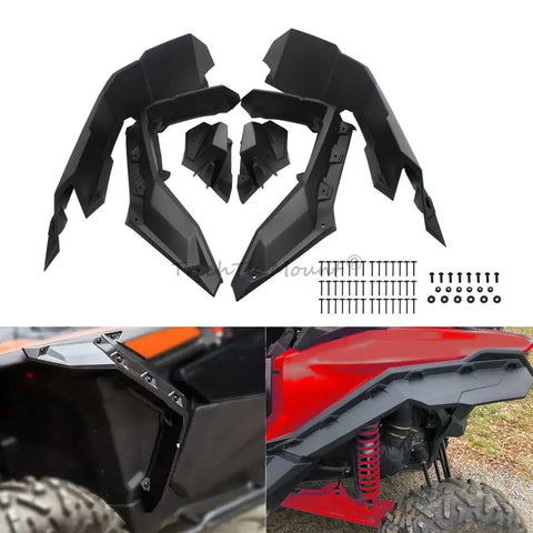 UTV Super Extended Fender Flares For Can Am Maverick X3 X3 Max DS RS XRS XRC XMR Turbo RR 2017-2024 #715002973