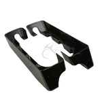 Motorcycle 4" Hard Stretched Saddlebag Extensions For Harley Touring Road King Electra Street Ultra Glide 1994-13