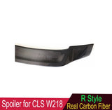 Real Carbon Fiber Rear Boot Trunk Spoiler Duck tail for Mercedes CLS Class W218 C218 2012-2018 CLS350 CLS400