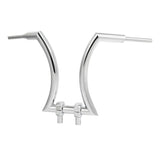 12" 14" 16"18" 20" Rise 2" Hanger Handlebar Risers For Harley Touring Softail Slim Fatboy Sportster Road King