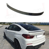 Carbon Fiber / FRP Rear Spoiler Boot Trunk Wings For BMW X4 F26 M-Sport M-TECH 2014-2017 Car Styling