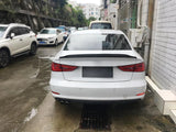 Carbon Fiber Rear Spoiler Wing For  A3/S line/S3/RS3 Sedan 2014-2019custom