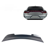 Fit 2015-21 Dodge Charger SRT- Hellcat Real Carbon Fiber Deck lid Ducktail Highkick Spoiler Trunk Spoiler SK style