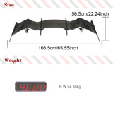 For Chevrolet Camaro Coupe 2016 2017 2018 Carbon Fiber Rear Trunk Spoiler Vulture Iris Sytle Customized Boot Lip Wing