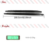 Car Side Skirts Extension Lip Spoiler  for BMW 4 Series G82 G83 M4 2021 2022 Carbon Fiber Body Kits Door Bumper Skirts Apron