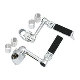 Motorcycle Footrests Foot Pegs For Honda Goldwing 1800 GL1800 22mm 30mm 35mm