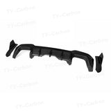Dry Carbon Fiber Rear Bumper Diffuser Spoiler Side Flaps Splitters Bumper Guard Protector Accessories for BMW X3M F97 FRP 2022+