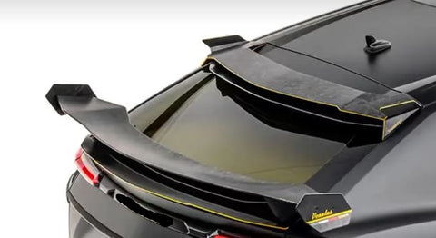 Rear Trunk Upper & Bottom Spoiler Wing Fit Lamborghini Urus 2018-2022 (2 PCS)
