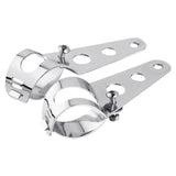 Motorcycle Headlight Mount Bracket For Harley Bobber Racer 35-43mm Fork Tube Chopper Cafe Racer