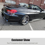 Carbon Fiber Rear Trunk Spoiler 6 Series F12 Convertible 2013-2018