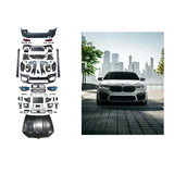 Car parts Conversion kit upgrade kit G38 G30 bodykit headlight front lip diffuser 2018-2021 for BMW G30 to F90 M5 LCI bodykit