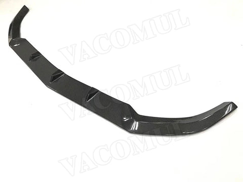 For X253 Carbon Fiber Car Racing Front Lip Bumper Splitter for Mercedes Benz GLC C63 AMG 4 Door 2014-2018