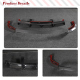 For Chevrolet Corvette C8 Z06 Coupe 2023 Carbon Fiber Rear Bumper Car Body Kits Diffuser Spoiler Decoration Trim 2 pcs