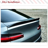 Carbon Fiber Racing Spoiler for BMW X4 X4M G02 F98 2018-2023 Sport Utility Car Trunk Lip Spoiler Rear Wing HighKick Spoiler