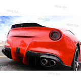 Carbon Fiber Rear Trunk Spoiler Wing For Ferrari F12 Berlinetta 2013-2016 DMC Style Rear Wing Body kit