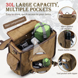 Motorcycle Saddlebags for Harley Davidson Sportster 1200 Honda Suzuki Yamaha Kawasaki 1 Pair 30L Waterproof Motorbike Side Bags