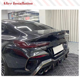 Carbon Fiber Rear Trunk Spoiler Wing for BMW 8 Series G16 4 Door 2018-2021 Car Trunk Boot Lip Wing Spoiler  Body Kit Ducktail
