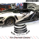 Carbon Fiber / FRP Car Wheel Fender Flares For Chevrolet Camaro 2016 - 2019 Front and Rear Fender Car Body Kits