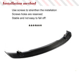 Car Rear Trunk Spoiler Boot Wing Spoiler For Audi TT TTS Sline TTRS For Audi TT TTS TTRS Coupe 2015-2021 Carbon Racing Wing Lip