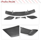 Car Rear Roof Racing Spoiler for Mercedes Benz A-Class A45 AMG W176 A200 A250 Real Boot Wing 2013-2017 Carbon Fiber/FRP Black
