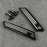 Motorcycle Saddlebag Latch Covers Lid Lifters For Harley Touring Street Electra Glide FLHR FLHT FLHX 2014-2024
