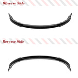 For Tesla Model 3 2023 2024 4PCS Car Front Bumper Lip Spoiler Splitter Trim Body Kits ABS Glossy Black Racing Front Lip Aerokits
