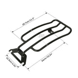 Motorcycle Solo Seat Luggage Rack For Harley Electra Glide Road King FLHTC FLHR Touring 1998-2022
