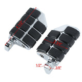 Motorcycle Male Mount Footpegs Footrests For Harley Softail Sportster Dyna Glide Fat Boy Road King Honda GOLDWING GL1800 Yamaha