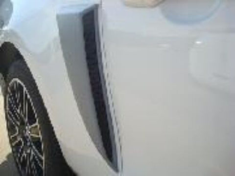 UNPAINTED GRAY PRIMER SIDE SCOOPS FOR Ford Mustang 2010 2011 2012 2013