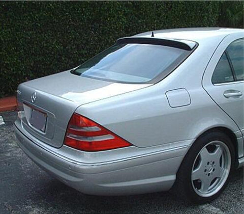 UNPAINTED REAR WINDOW SPOILER FOR 1999-2006 MERCEDES S-CLASS-NO DRILLING