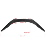 Dry Carbon Fiber Car Rear Trunk Boot Lip Spoiler Wing Lip For Toyota Supra A90 J29 2019-2023 Rear Roof Lip Spoiler Decoration