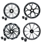 Motorcycle 18" 21" 23" 26" inch Front Wheel Rim Dual Disc with Hub For Harley Touring Road King Electra Street Glide 2008-2022