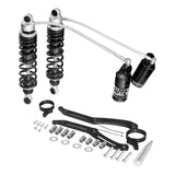 Remote Reservoir Rear Suspension Shocks For Harley Touring 2014-2024 Electra Road Street Glide FLTRK FLTRX FLTRU