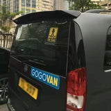 Car Spoiler Top Wing For Benz VITO VIANO W639 2003-2013 ForVito/Mixto MPV Tail Spoiler Rear Wing Spoiler Splitter Body Kit
