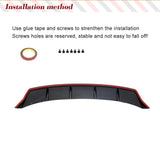 Carbon Fiber /FRP Car Rear Bumper Diffuser for BMW i3 i3s Hatchback 2018-2020 Car Rear Bumper Chin Spoiler Apron Rear Body Kits