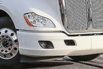 For Kenworth T680 Fiberglass Bumper Extension Corner W/ fog light Cut Out