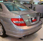 PAINTED for MERCEDES BENZ C-CLASS 4DR 2008-2014 NO-DRILL INSTALL LIP SPOILER