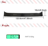 Carbon Fiber Rear Roof Spoiler Fits For Kia Stinger 2018-2023 Rear Boot Spoiler Roof Window Spoiler Top Wing Body Kits FRP Black