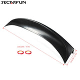 Carbon pattern CLS Style Rear Spoiler For BMW 3 -Series E46 Sedan 4Doors ABS Plastic Trunk Tuning Spoiler Lip M3 E46 Accessories