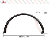 Carbon Fiber Car Wheel Eyebrow For Maserati Levante 2016 - 2019 Base Sport S Sport 4-Door Wheel Fender Flares Mudguards 4pcs/set