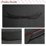 Car Rear Trunk Racing Spoiler for BMW 2 Series G42 G87 M2 Coupe 2020-2022 Dry Carbon Fiber Rear Duck-Tail Spoiler Wing