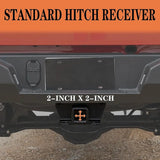 2'' Rear Bumper Hitch Receiver Trailer Truck Pickup Tow Hitch For Jeep Gladiator JT 2019+