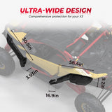 X3 UTV Front Rear Fender Flares Mud Guards #715002973 for Can am Maverick X3, Maverick X3 MAX 2/4 Doors