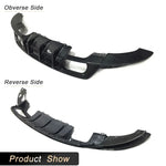 Carbon Fiber Rear Bumper Diffuser Lip Spoiler for Audi TT MK3 Standard 2015-2017 Auto Car Rear Diffuser Lip Apron Guard Body Kit