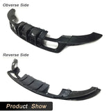 Carbon Fiber Rear Bumper Diffuser Lip Spoiler for Audi TT MK3 Standard 2015-2017 Auto Car Rear Diffuser Lip Apron Guard Body Kit