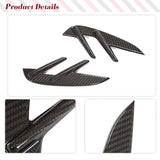 Car Front Side Fender Air Vent Covers Trims For BMW 3 Series G80 M3 2021 2022 Car Air Intake Fender Vents Cover Trim Dry Carbon