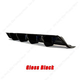 For VW Golf 7 7.5 MK7 MK7.5 GTI Facelift MAXTON Style Car Rear Bumper Lip Diffuser Tuning Body Kit Splitter Spoiler 2017-2020