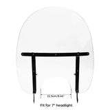 Motorcycle Quick Detachable Windshield Windscreen Mounting Bracket Kit For Harley Softail FLST FLSTC Slim Fat Boy Deluxe